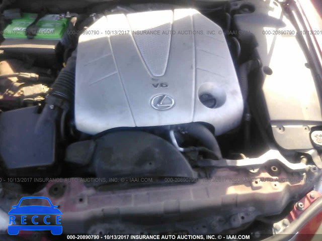 2006 Lexus IS 350 JTHBE262X65006820 image 9