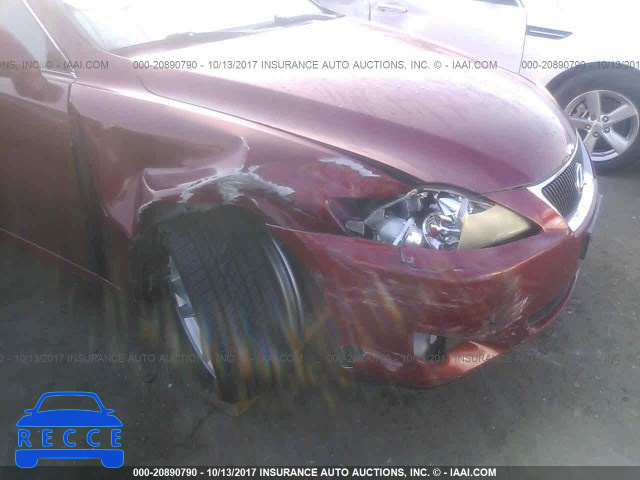 2006 Lexus IS 350 JTHBE262X65006820 image 4