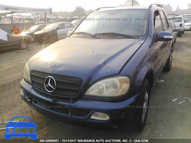 2002 MERCEDES-BENZ ML 4JGAB54EX2A323305 зображення 1