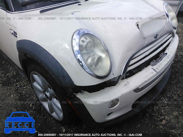 2006 Mini Cooper S WMWRE33526TL16490 image 5