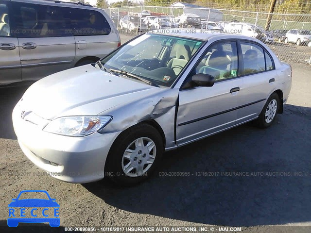 2004 Honda Civic 2HGES16374H534543 image 1