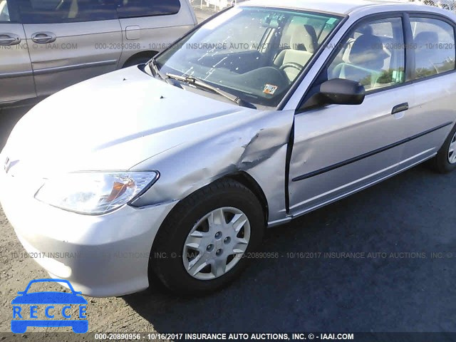 2004 Honda Civic 2HGES16374H534543 image 5