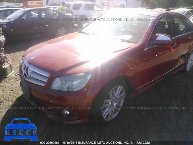 2008 Mercedes-benz C WDDGF81XX8F052354 image 1