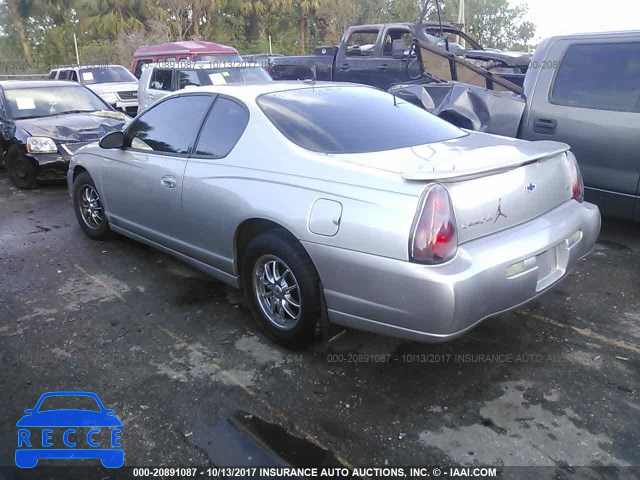 2005 Chevrolet Monte Carlo LT 2G1WX12K059211540 зображення 2