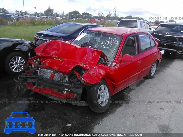 2005 HYUNDAI ACCENT GL KMHCG45C05U612598 image 1