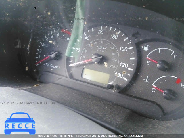 2005 HYUNDAI ACCENT GL KMHCG45C05U612598 image 6