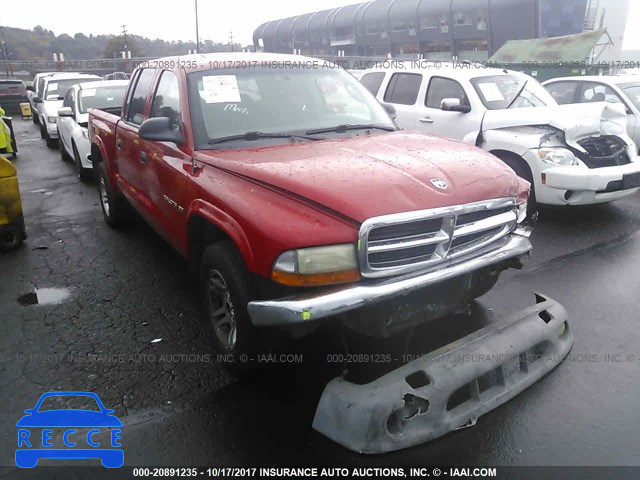 2002 Dodge Dakota 1B7HL48N32S621175 image 0