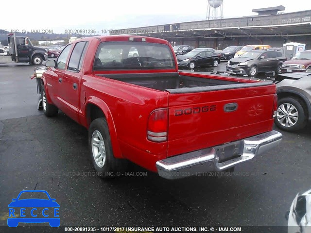 2002 Dodge Dakota 1B7HL48N32S621175 image 2