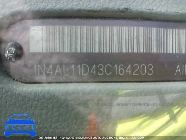 2003 Nissan Altima 1N4AL11D43C164203 image 8