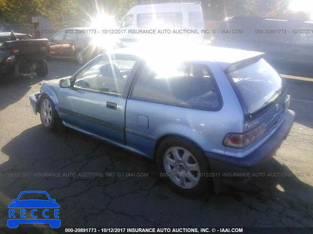 1991 Honda Civic 2HGED6349MH510913 image 2