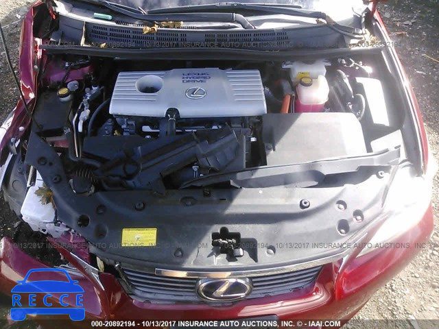 2012 Lexus CT JTHKD5BH7C2115635 image 9