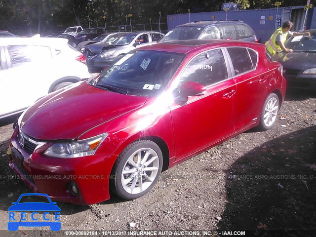 2012 Lexus CT JTHKD5BH7C2115635 зображення 1