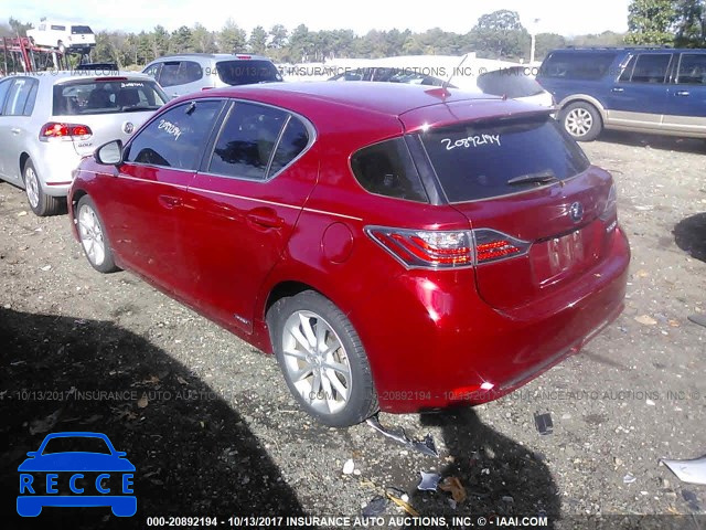 2012 Lexus CT JTHKD5BH7C2115635 зображення 2