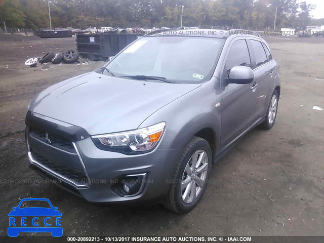 2014 Mitsubishi Outlander Sport 4A4AP4AU4EE007917 image 1