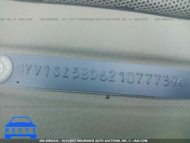 2002 Volvo V70 XC YV1SZ58D621077739 image 8
