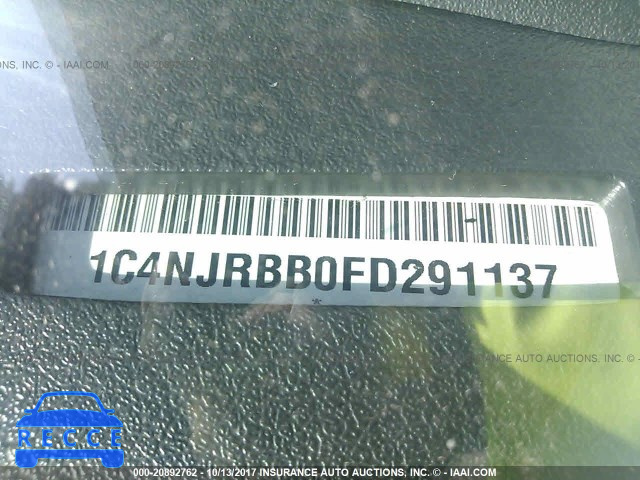 2015 JEEP PATRIOT SPORT 1C4NJRBB0FD291137 image 8