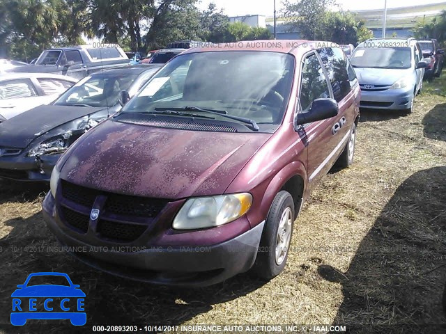 2002 Dodge Caravan 1B4GP25B42B662880 зображення 1