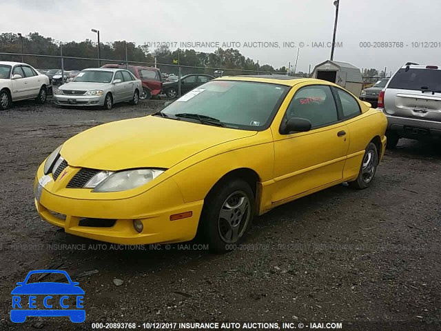 2004 Pontiac Sunfire 1G2JB12F447153200 зображення 1