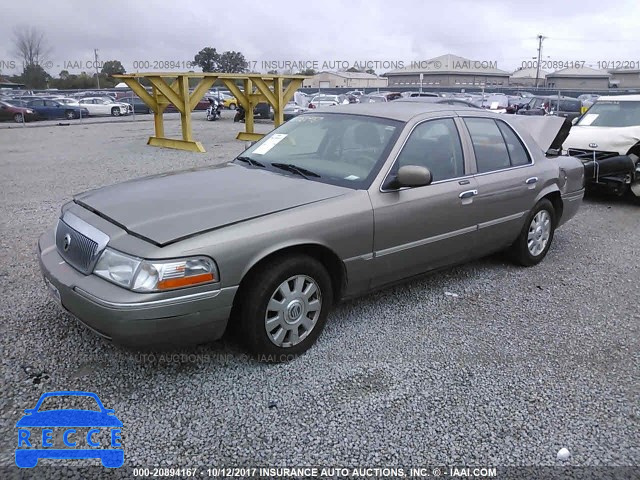 2004 Mercury Grand Marquis LS 2MEFM75W74X655556 зображення 1