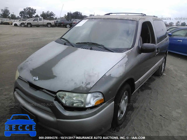 2001 Nissan Quest GXE 4N2ZN15T61D816106 Bild 1