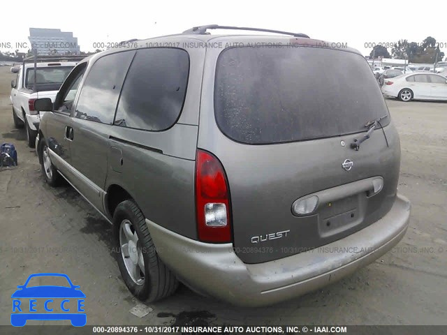 2001 Nissan Quest GXE 4N2ZN15T61D816106 Bild 2