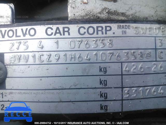 2004 Volvo XC90 YV1CZ91H641076358 image 8