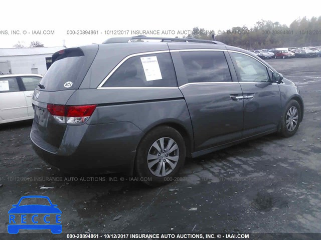 2014 Honda Odyssey EXL 5FNRL5H62EB059077 зображення 3