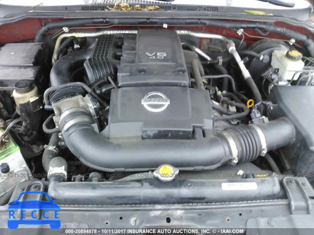 2007 Nissan Xterra 5N1AN08U17C521438 зображення 9