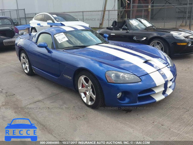 2006 Dodge Viper SRT-10 1B3JZ69Z36V100444 зображення 0