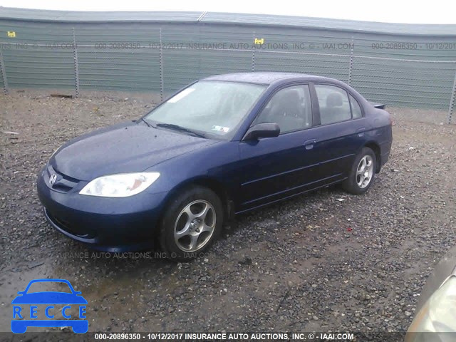 2004 Honda Civic 2HGES16504H579471 image 1