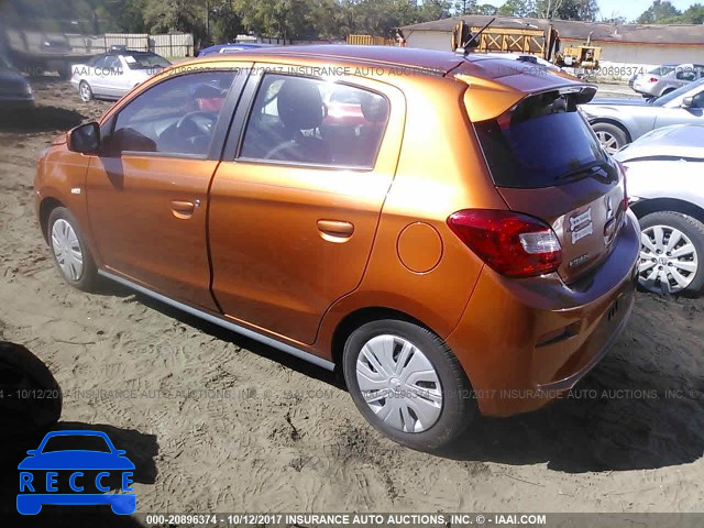 2017 MITSUBISHI MIRAGE ES ML32A3HJ1HH001324 зображення 2