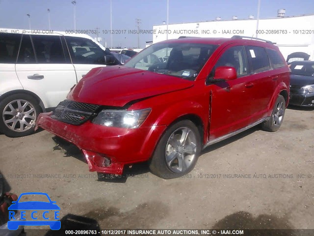 2017 DODGE JOURNEY 3C4PDCGG9HT590043 зображення 1