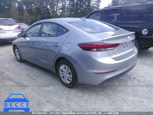 2017 HYUNDAI ELANTRA 5NPD74LF7HH140162 image 2