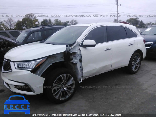 2017 ACURA MDX TECHNOLOGY 5FRYD3H5XHB011107 зображення 1