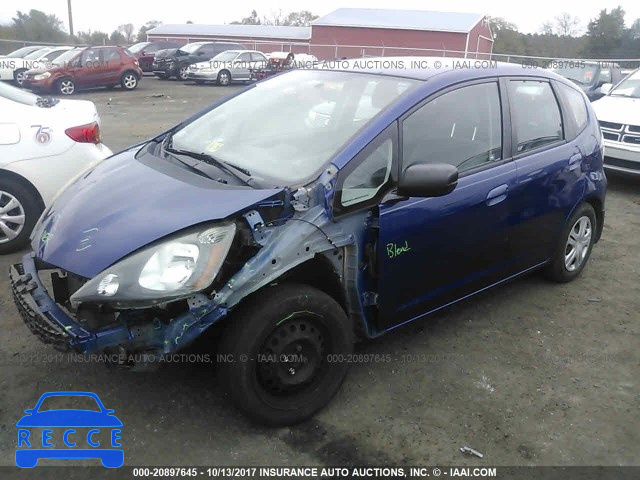 2010 Honda FIT JHMGE8G24AC004671 зображення 1