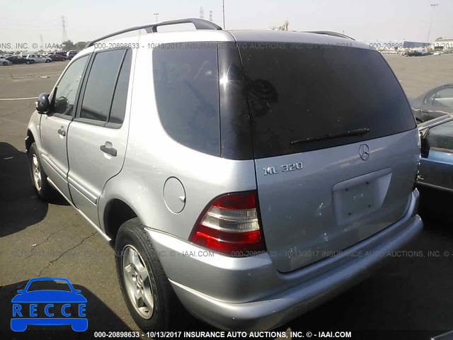 2000 Mercedes-benz ML 320 4JGAB54E4YA176536 image 2