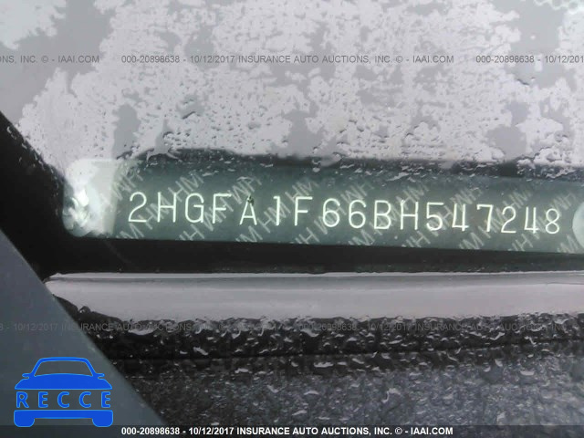 2011 Honda Civic 2HGFA1F66BH547248 image 8