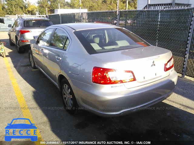 2009 Mitsubishi Galant ES 4A3AB36F69E012260 image 2
