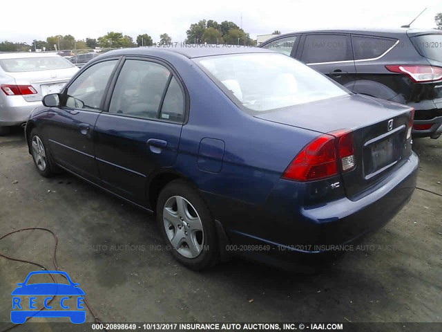 2005 Honda Civic 1HGES26735L010769 image 2