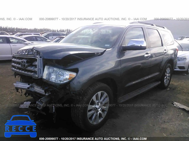 2011 Toyota Sequoia LIMITED 5TDKY5G17BS031226 image 1