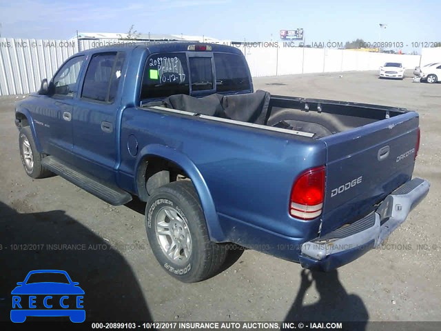 2002 Dodge Dakota 1B7HG38N32S705950 image 2