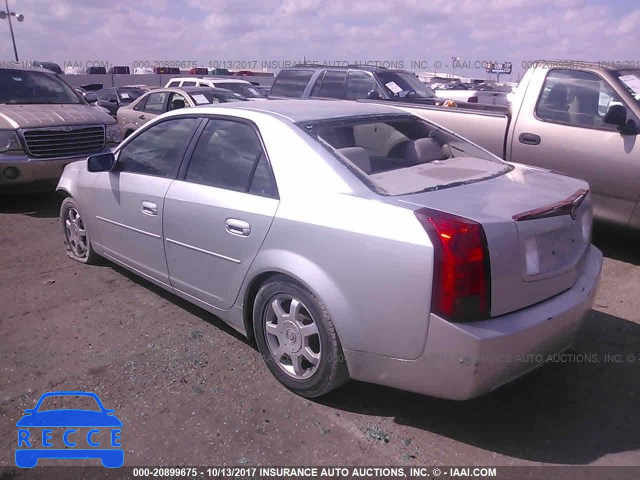 2003 Cadillac CTS 1G6DM57NX30140083 зображення 2