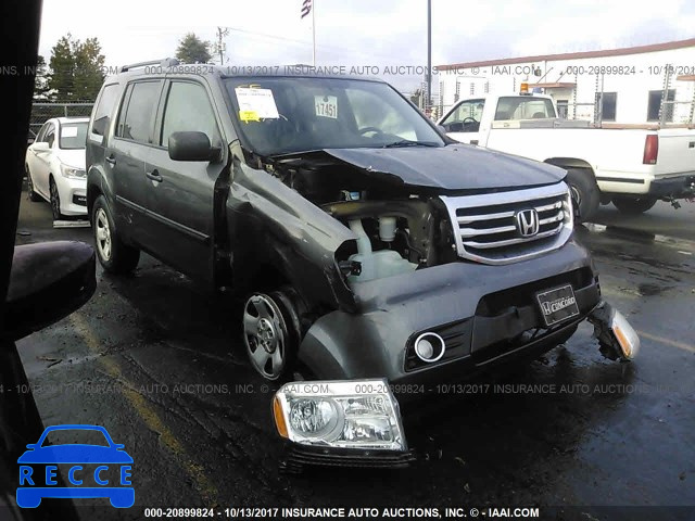2013 Honda Pilot LX 5FNYF3H26DB029373 image 0