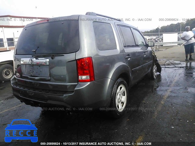 2013 Honda Pilot LX 5FNYF3H26DB029373 image 3