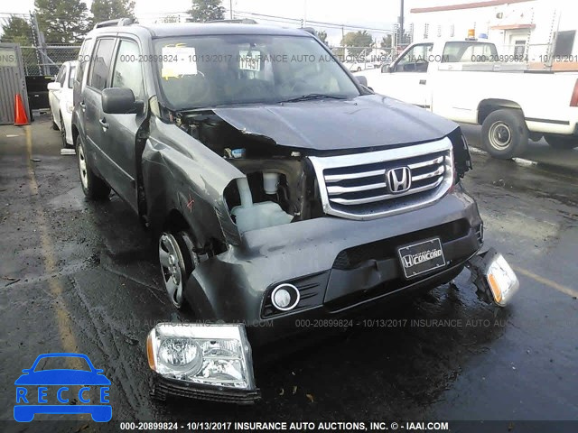 2013 Honda Pilot LX 5FNYF3H26DB029373 image 5