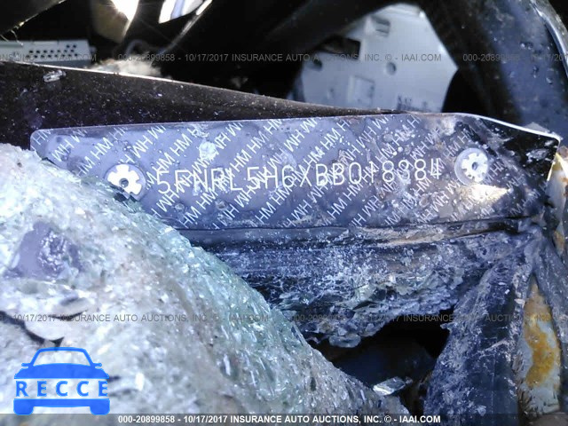 2011 Honda Odyssey EXL 5FNRL5H6XBB018384 image 8