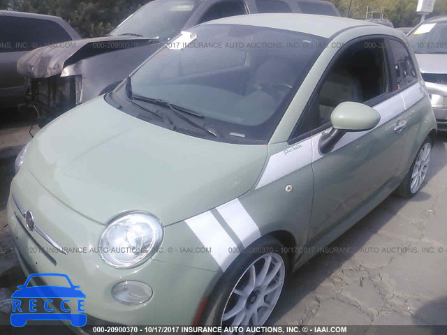 2012 Fiat 500 SPORT 3C3CFFBR3CT384992 image 1