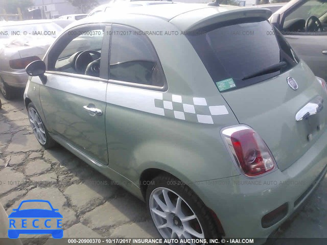 2012 Fiat 500 SPORT 3C3CFFBR3CT384992 Bild 2