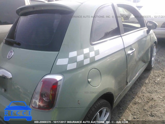 2012 Fiat 500 SPORT 3C3CFFBR3CT384992 Bild 3