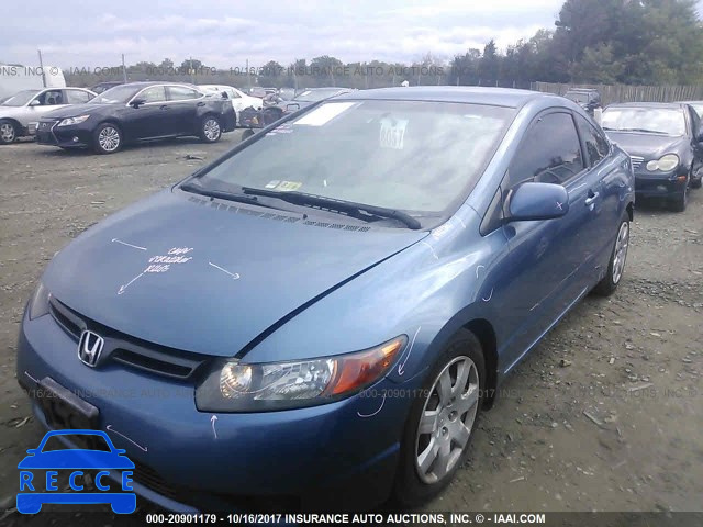 2008 Honda Civic 2HGFG126X8H574790 image 1